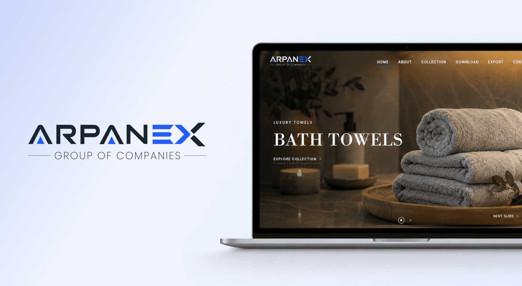 Arpanex: Brand Identity and Website, Built From Scratch — image 1