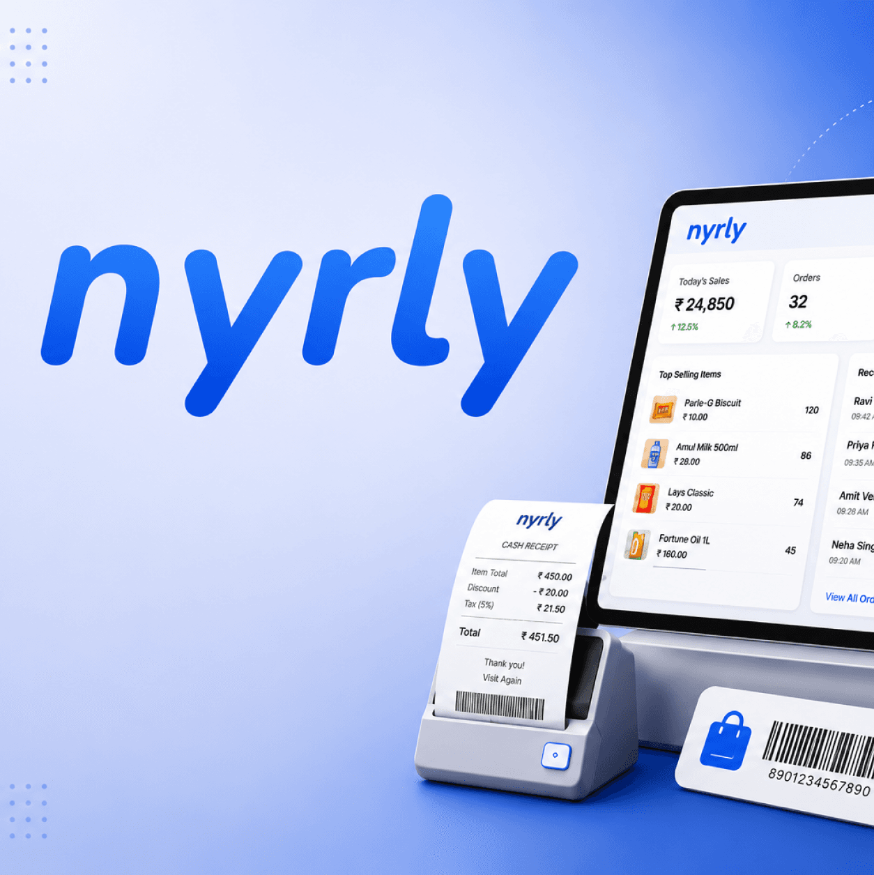 Nyrly: Point-of-Sale Software for Retail — image 1